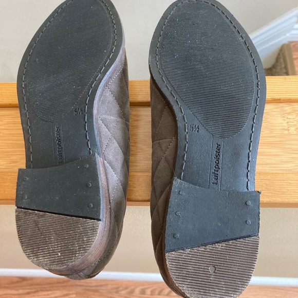 Ara  KATRICE  QUILTED GRAY SUEDE LOAFER  SIZE 8  WITH ORIGINAL BOX  PRE OWNED - Picture 5 of 5